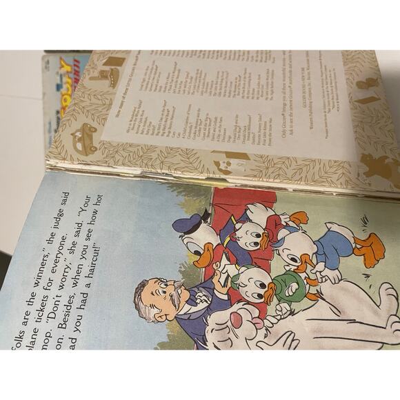 Vintage Disney Little Golden Books Set of 3 Hardcover Books - Picture 5 of 7